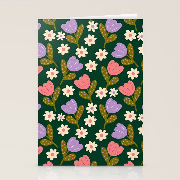 Night Flowers  Stationery Card Gallery Image 2