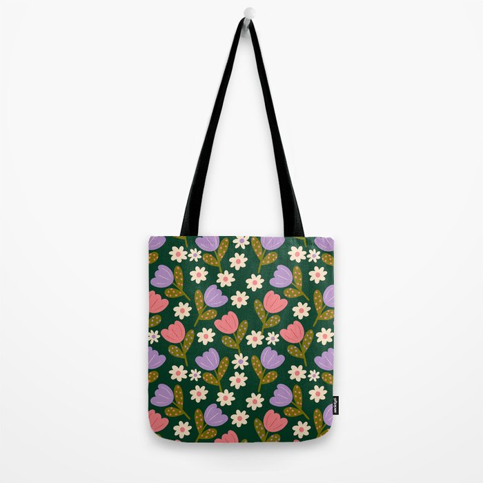 Night Flowers  Tote Bag Gallery Image 2