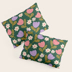 Night Flowers  Pillow Sham Gallery Image 3