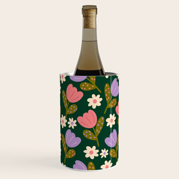 Night Flowers  Wine Chiller Gallery Image 3