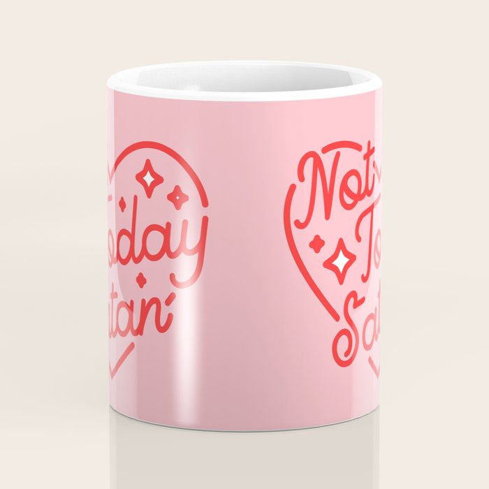 not today satan II Coffee Mug Gallery Image 4