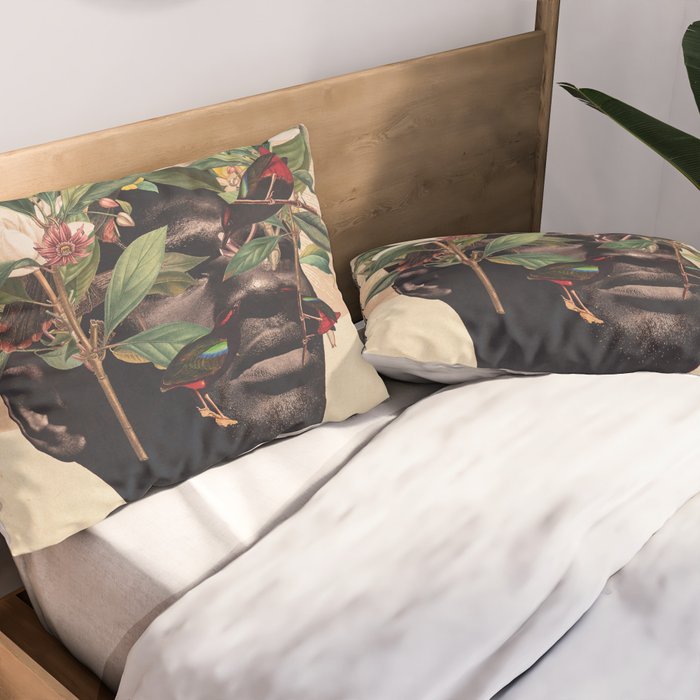 Birds are my Real Origin Pillow Sham Gallery Image 2