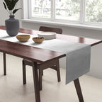 Ombre Paint Color Wash (gray/white) Table Runner Gallery Image 2