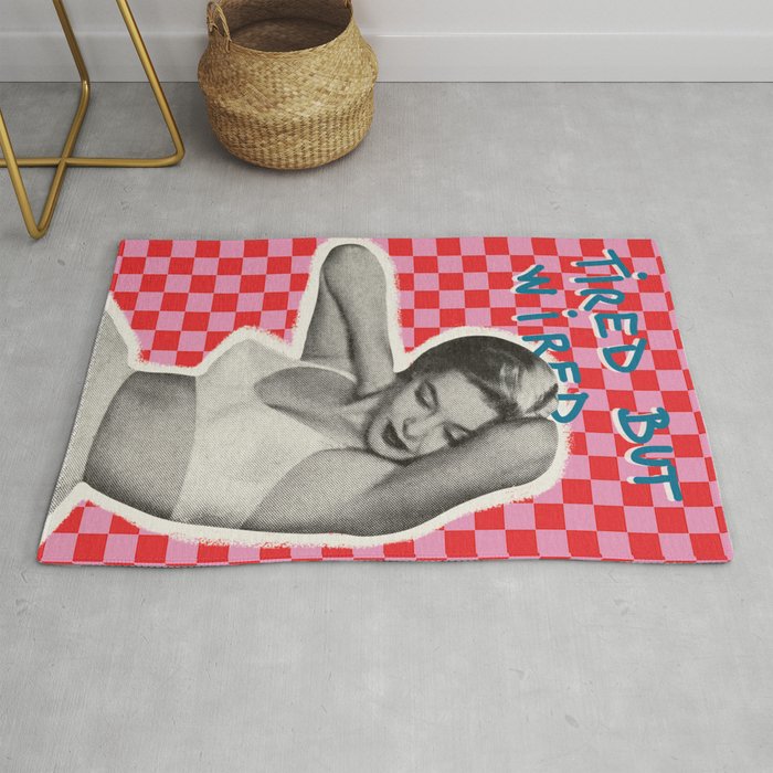 Tired but wired Rug Gallery Image 1