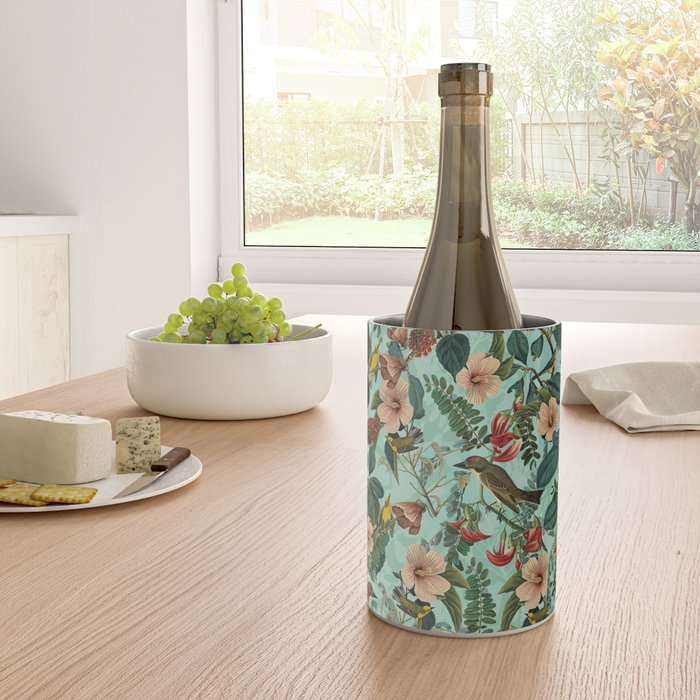 FLORAL AND BIRDS XIII Wine Chiller Gallery Image 4