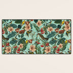FLORAL AND BIRDS XIII Desk Mat Gallery Image 3