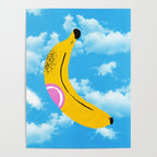 Banana Pop Art: Sky Edition Poster Gallery Image 4