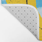 Banana Pop Art: Sky Edition Bath Mat Gallery Image 2