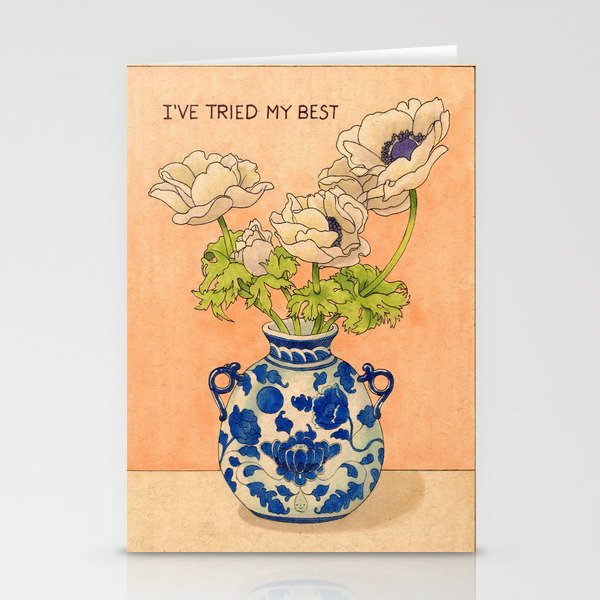 I've Tried My Best Stationery Card Gallery Image 2