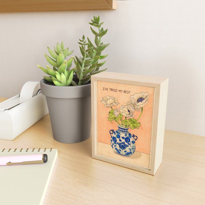 I've Tried My Best Mini Art Print Gallery Image 2
