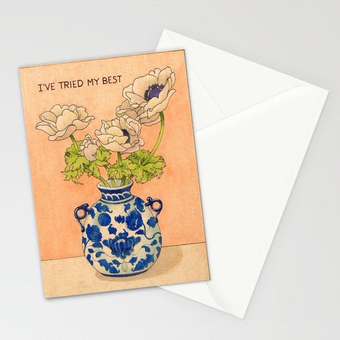 I've Tried My Best Stationery Card Gallery Image 2