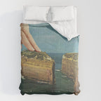 Serving up cake by the seaside II - Cake slice Comforter Gallery Image 6