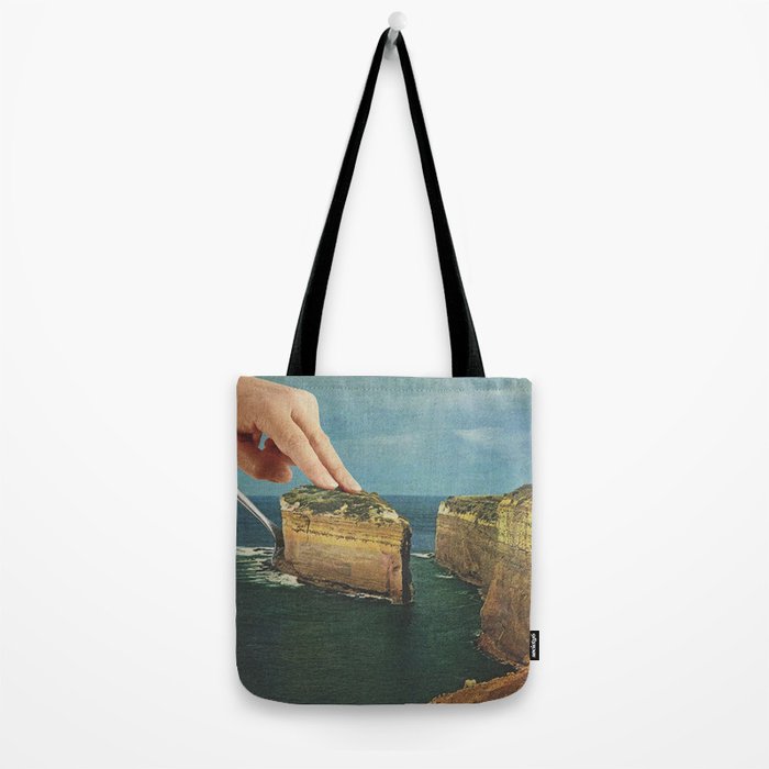 Serving up cake by the seaside II - Cake slice Tote Bag Gallery Image 2