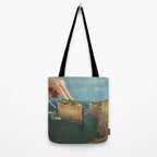 Serving up cake by the seaside II - Cake slice Tote Bag Gallery Image 2