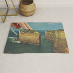 Serving up cake by the seaside II - Cake slice Rug Gallery Image 1