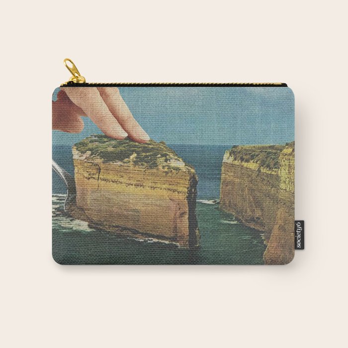 Serving up cake by the seaside II - Cake slice Carry All Pouch Gallery Image 1