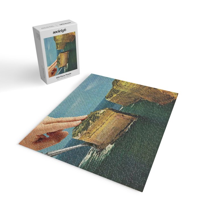 Serving up cake by the seaside II - Cake slice Jigsaw Puzzle Gallery Image 2