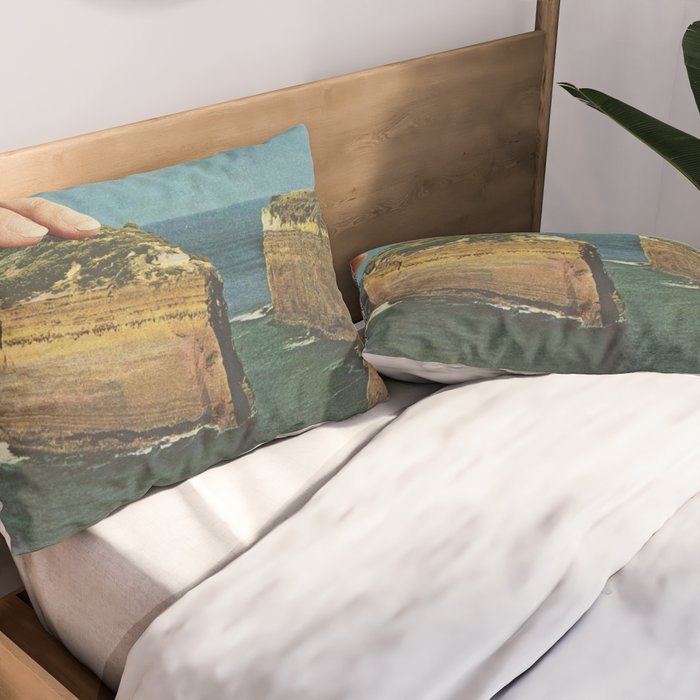 Serving up cake by the seaside II - Cake slice Pillow Sham Gallery Image 2