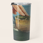 Serving up cake by the seaside II - Cake slice Travel Mug Gallery Image 3