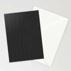 Black corduroy Stationery Card Gallery Image 2