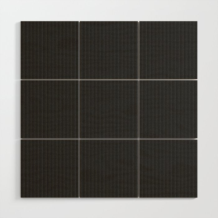 Black corduroy Wood Wall Art Gallery Image 1