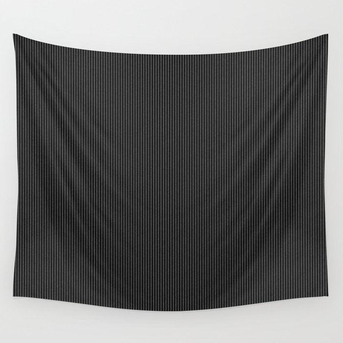 Black corduroy Wall Tapestry Gallery Image 1
