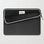 Black corduroy Laptop Sleeve Gallery Image 2