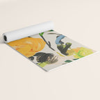 Yellow Flowers 2 Yoga Mat Gallery Image 2
