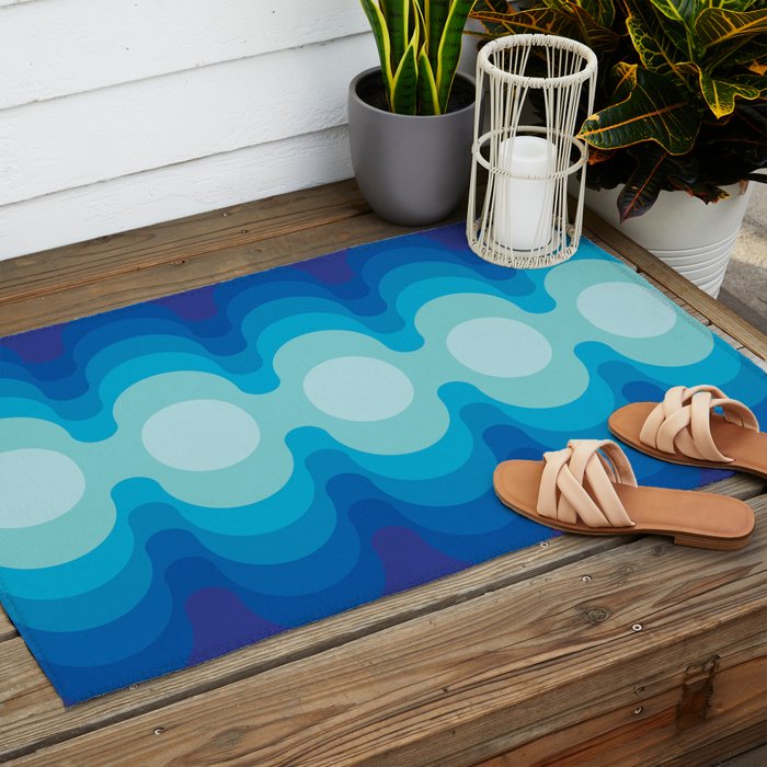Ocean Echo Out Outdoor Rug Gallery Image 2