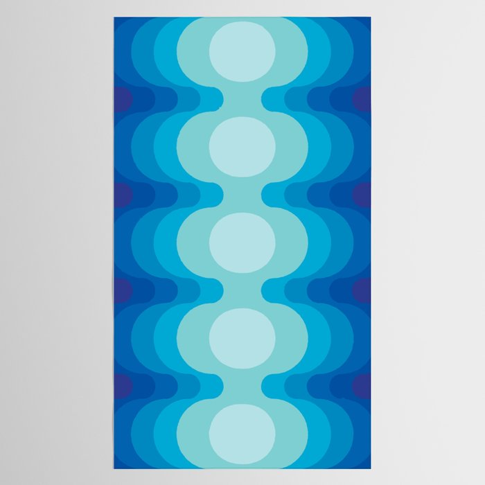 Ocean Echo Out Tablecloth Gallery Image 2