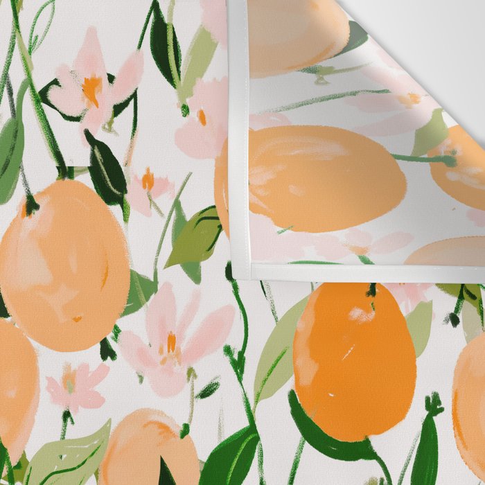 Spring Clementines Wall Tapestry Gallery Image 3