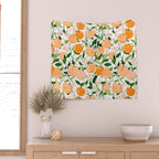 Spring Clementines Wall Tapestry Gallery Image 2
