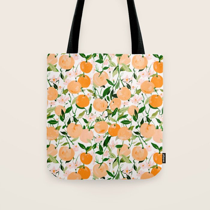 Spring Clementines Tote Bag Gallery Image 1