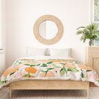 Spring Clementines Duvet Cover Gallery Image 3