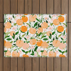 Spring Clementines Outdoor Rug Gallery Image 1