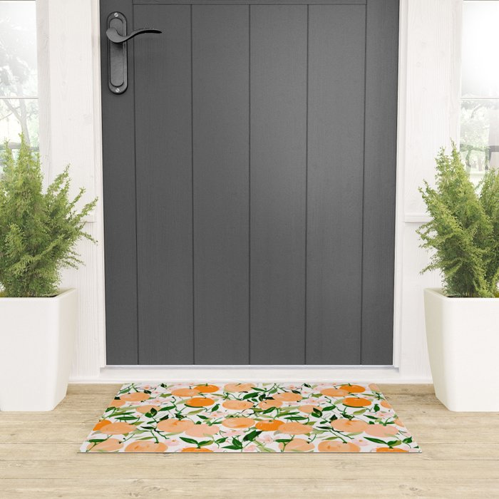 Spring Clementines Welcome Mat Gallery Image 3