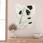 Botanical Elegance I Wall Tapestry Gallery Image 2