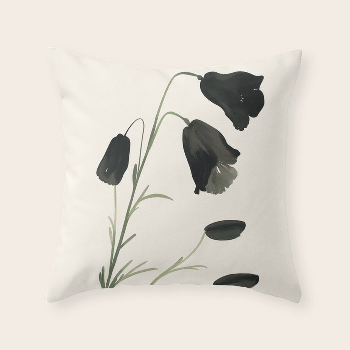 Botanical Elegance I Throw Pillow Gallery Image 6