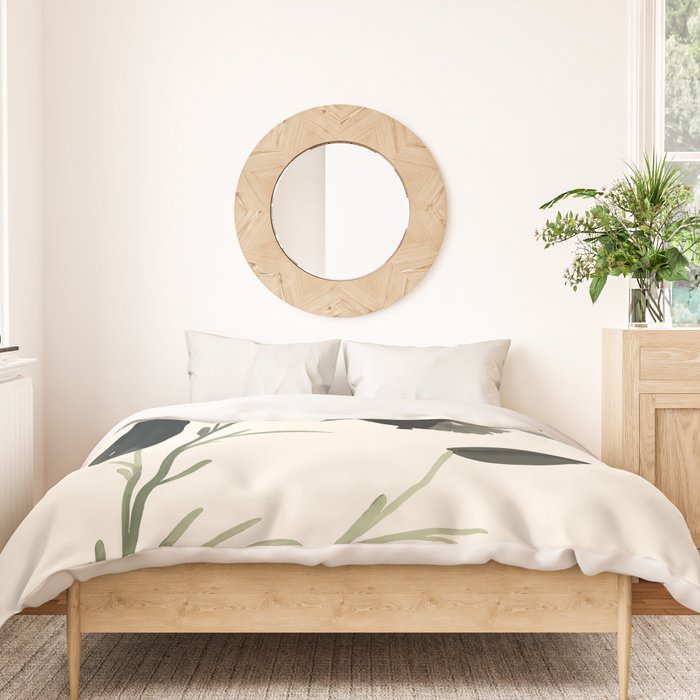 Botanical Elegance I Duvet Cover Gallery Image 3