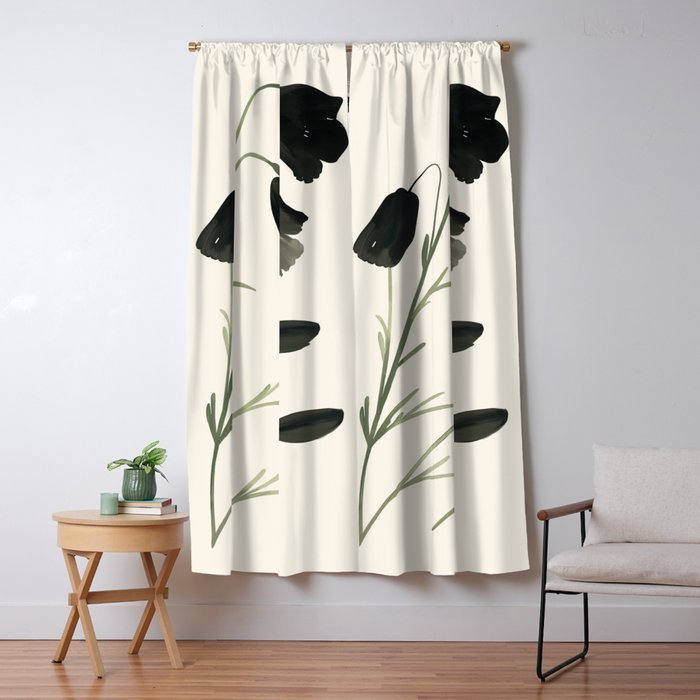 Botanical Elegance I Window Curtain Gallery Image 1