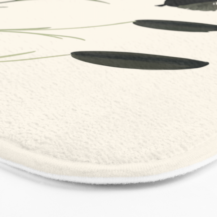 Botanical Elegance I Bath Mat Gallery Image 3
