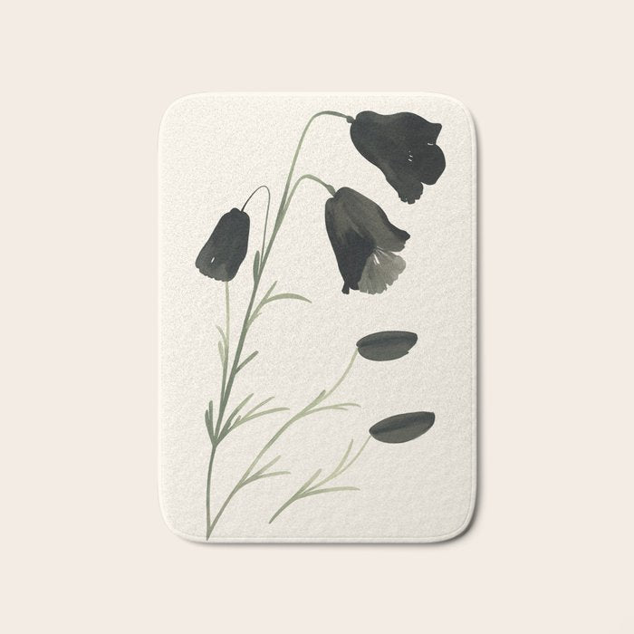 Botanical Elegance I Bath Mat Gallery Image 1