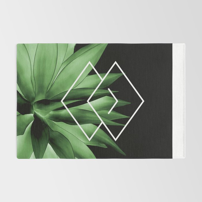 Agave geometrics III Rug Gallery Image 2