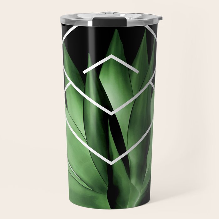 Agave geometrics III Travel Mug Gallery Image 1