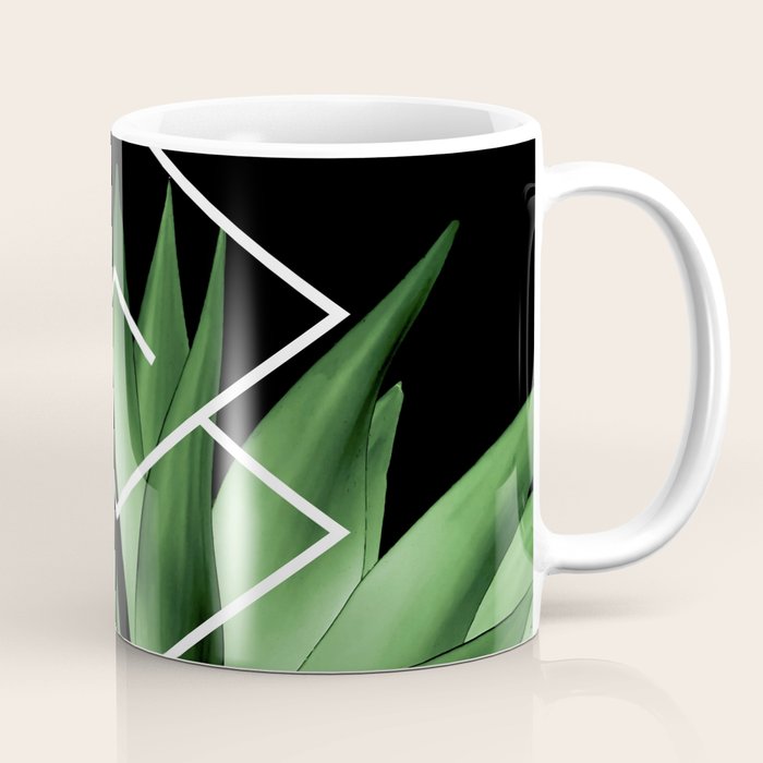 Agave geometrics III Coffee Mug Gallery Image 1