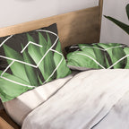 Agave geometrics III Pillow Sham Gallery Image 2