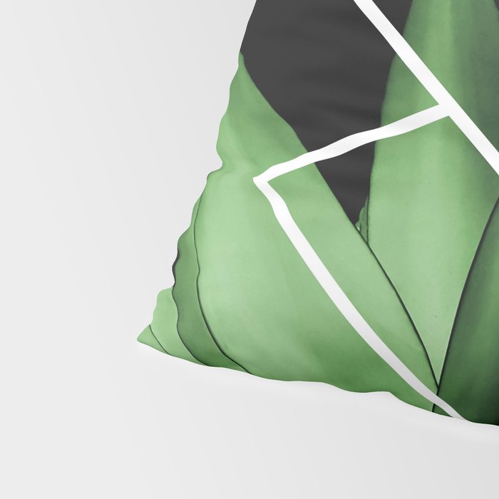 Agave geometrics III Pillow Sham Gallery Image 4