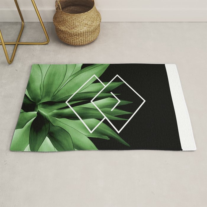 Agave geometrics III Rug Gallery Image 1