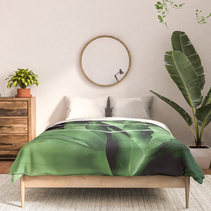 Agave geometrics III Comforter Gallery Image 3