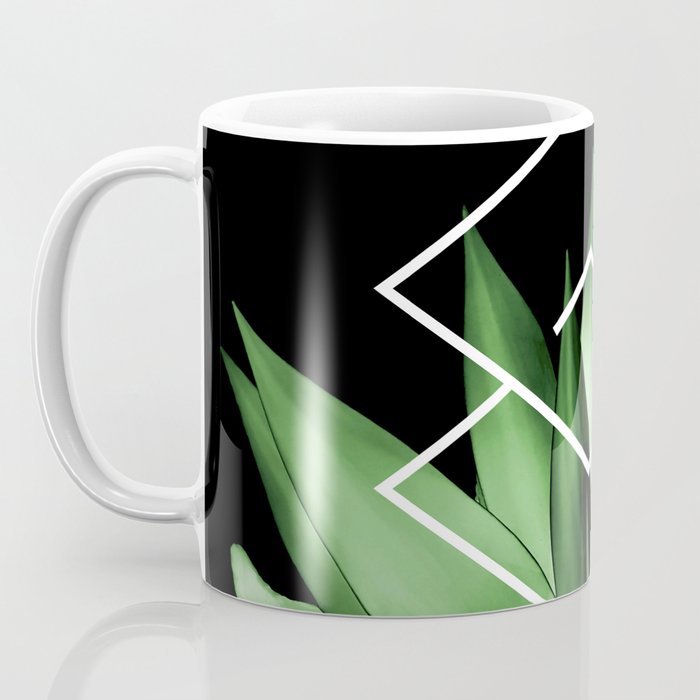 Agave geometrics III Coffee Mug Gallery Image 3